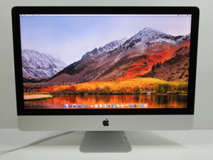 Apple iMac 27インチ Mid 2017 中古 Core i5-3.4GHz/Z0TP(ベース:MNE92J/A) Core i5/メモリ32GB/HDD1TB [極良品] 2018年頃購入
