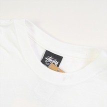 STUSSY ステューシー 23AW CLASSIC DOT TEE WHITE Tシャツ 白 Size 【M】 【新古品・未使用品】 20776807_画像4