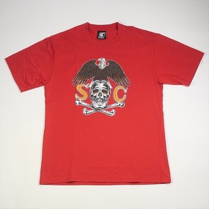SubCulture サブカルチャー EAGLE SKULL T-SHIRT RED Tシャツ 赤 Size 【2】 【中古品-非常に良い】 20776887