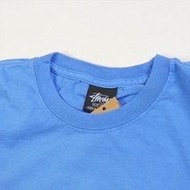 STUSSY ステューシー 23AW SKULL & BONES TEE PIGMENT DYED BLUE Tシャツ 青 Size 【XL】 【新古品・未使用品】 20776857_画像3