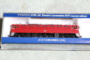 TOMIX　現行製品　2145　EF71　2次形　　作動品美品中古