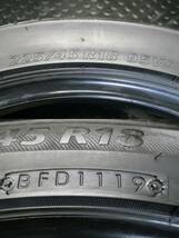 極上8~9分山 2019年製 国産 225/45R18 ブリヂストン プレイズ PX 格安4本SET 迅速発送/手渡し 交換作業も可 安心のパンクチェック済み_画像8