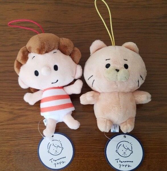 つむぱぱ ぬいぐるみ マスコット つむぎ&はじめ 2種類セット