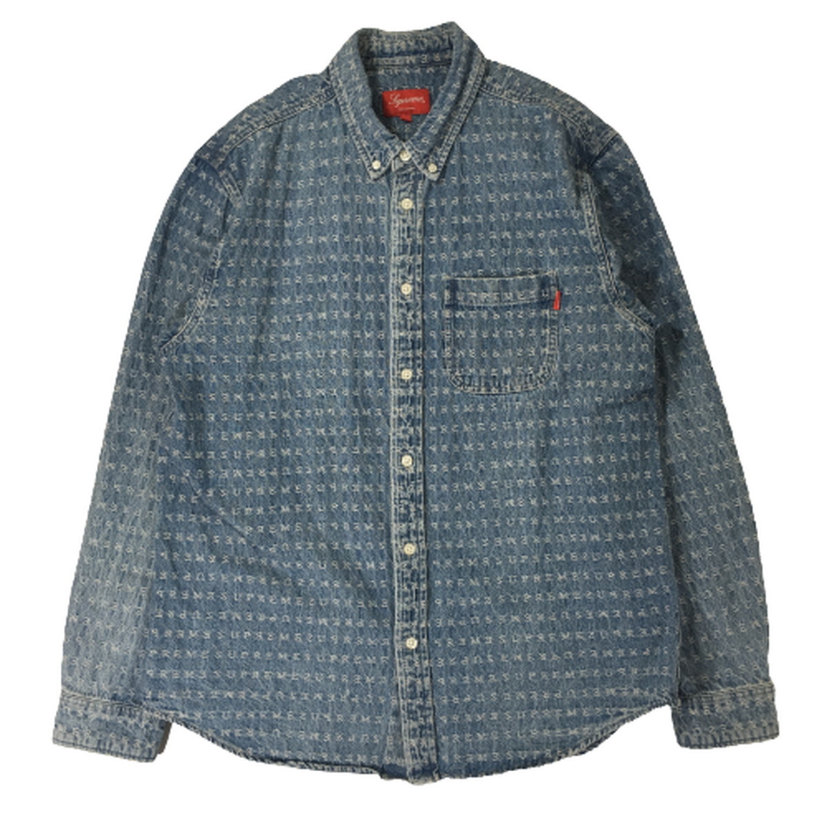 Yahoo!オークション -「supreme jacquard denim shirt」の落札相場