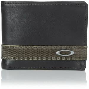 OAKLEY オークリー 財布 ウォレット DRY GOODS WALLET 95139-799 二つ折り レザー 本革 ブラック 新品