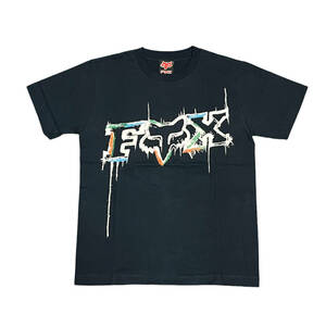 FOX RACING フォックスレーシング 半袖Tシャツ カットソー ネイビー Mサイズ 新品