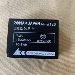 ROWA JAPAN ロワジャパン 互換バッテリー NP-W126富士フイルム FUJIFILM @863913