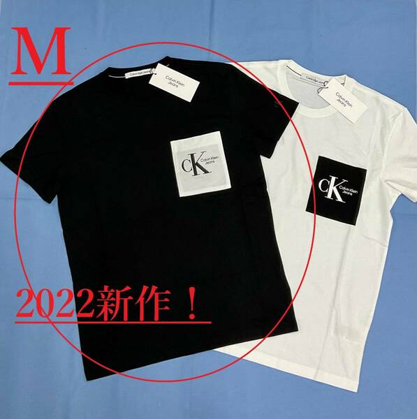 カルバン クライン ジーンズ　ロゴ Tシャツ 01B22　Mサイズ　ブラック　新品 タグ付　Calvin Klein Jeans　J30J320192