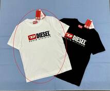 ディーゼル　レディース　Tシャツ 20B23　Mサイズ　ホワイト　新品 タグ付　ギフトにも　DIESEL　T-REG-DIV　A05033 0GRAI　リバイバル_画像3