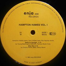 ●Mono!ダブル洗浄済!★Hampton Hawes(ハンプトン・ホーズ)『Live At The Jazz Showcase In Chicago Volume One』Ger LP #61077_画像3