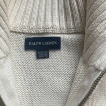 ラルフローレン ジップアップ ビックポニー カーディガン　RALPH LAUREN 140cm 送料無料_画像3