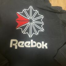 Reebok リーボック　スウェットパーカー フーディー 送料無料　150cm_画像2