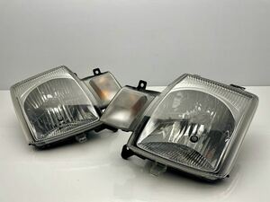  Suzuki HA24S HA64V Alto original head light halogen left right set STANLEY P4800 (E66)