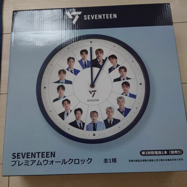 SEVENTEEN プレミアムウォールクロック