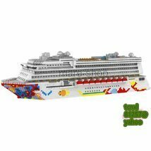 ブロック LEGO レゴ 互換 船 豪華クルーズ船 豪華 クルーズ船 航海 男の子 プレゼント 玩具
