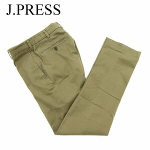 J.PRESS ジェイプレス SMART FIT PANTS★ 通年 スマートフィット ストレート スラックス パンツ Sz.74　メンズ　A3B04532_9#R