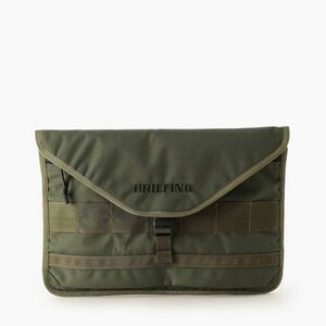 新品 オリーブ USA 製 BRIEFING ブリーフィング FREIGHTER 13 LAPTOP CASE フレイター パソコン mac ケース クラッチ セカンドバッグ 11