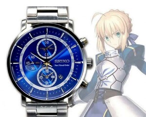 新品 SEIKO × Fate/Grand Order オリジナルサーヴァントウォッチ≪アルトリア・ペンドラゴン モデル FGO フェイト セイバー