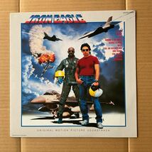 日本盤 VARIOUS - IRON EAGLE (ORIGINAL MOTION PICTURE SOUNDTRACK)_画像1