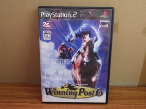 KMG3072★PS2ソフト ウイニングポスト6 WINNINGPOST6 ケース説明書付き 起動確認済み 研磨・クリーニング済み プレイステーション2