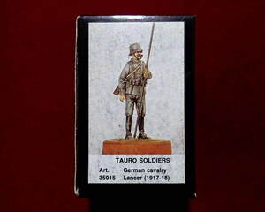 ★タウロモデル(TAURO 35015) 1/35 ww1 ドイツ軍 槍騎兵 1917-18(ホワイトメタル製)(定形外220円他)