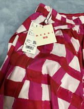ユニクロ MARNI バルーンシェイプスカート 13 Red 赤 Lサイズ WOMEN 未使用 タグ付き_画像2