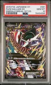 PSA10 MエルレイドEX SR XY6