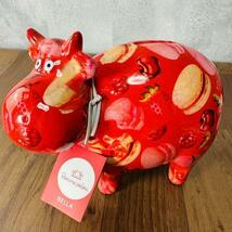 1円～pomme-pidou ポム・ピドウ BELLA 牛 貯金箱 カラフル　pomme-pidou 置物 インテリア cow カウ 動物 希少 レア 苺 マカロン ベリー_画像1