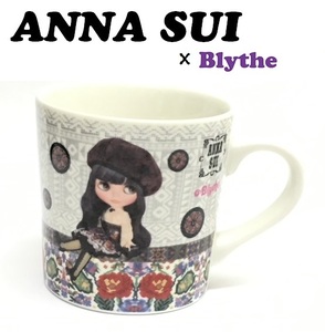 【ANNA SUI×Blythe】(NO.0767)アナスイ×ブライス　マグカップ アナズフラワー　未使用に近い