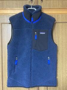 ★新品★patagonia★パタゴニア★Retro-x Vest★レトロX★ベスト★Navy★XS★