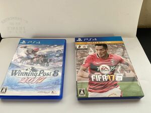 【中古PS4 ゲームソフトセット販売】FIFA 17とWinning Post 8 2017