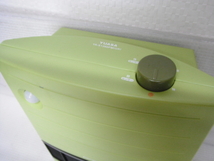 YUASA ユアサ セラミックヒーター YA-S1260PM(GR) グリーン 暖房機器 2013年製 動作確認済 Z-b _画像2