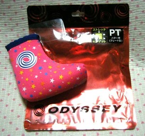 オデッセイ　ODYSSEY　 Multi Color Neo Blade Putter Cover 21 JM　パター用ヘッドカバー ピンク系　ピン型　@ヘッドにぴったりとフィット