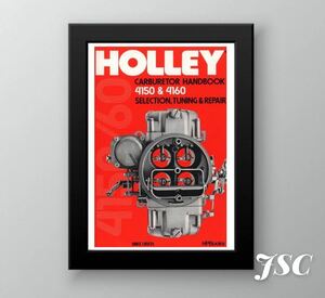 ホーリー HOLLEY ポスター キャンバス 小物 キャブレター アストロ ハーレー トラック ムーンアイズ タホ ベルエア インパラ PAC42