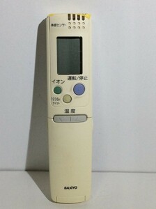 【中古】エアコン リモコン サンヨー RCS-SP4 ◆20125k-372-080