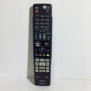 【中古】テレビ BD ブルーレイ レコーダー リモコン シャープ GA979PA ◆20328A-187-042