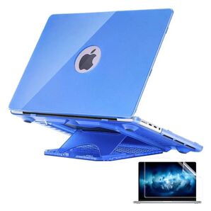 【未使用】透明ブルーケース MacBook Pro 14インチ ハードカバー フィルム付