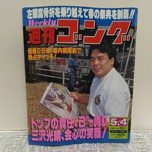 週刊 ゴング　NO. 561　1995年5月4日号　 日本スポーツ出版社 ①べ