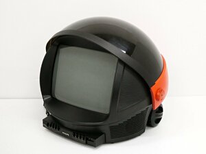 ○ 珍品!!PHILIPS 14S11B ブラウン管 ディスカバラー TV カラーテレビ スペースエイジ ビンテージ ヘルメット型テレビ DISCOVERER 欠品有