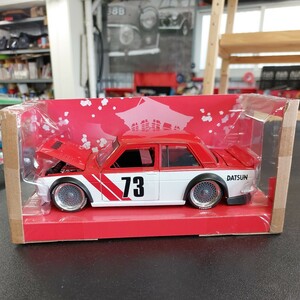 ◆1/24スケール　JDM　TUNERS　JONSIBAL　1973ダットサン510　ブルーバード　ワイドボディー◆