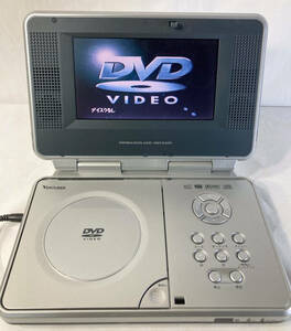 VENTURER ポータブルDVDプレーヤー PVS1760 家電 インテリア キャンプ 旅行 通電確認済み【830.2】