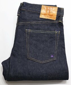 MARUNI JEANS (マルニジーンズ) 毘沙門天 BI-292-ZIPPER / 16.5oz天然藍デニム ファスナーモデル レギュラーストレート 未使用品 w31