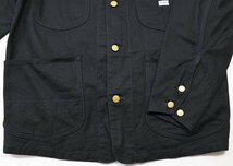 Lee DUNGAREES (リー ダンガリーズ) LOCO JACKET / ダック ロコジャケット LT0659-175 極美品 ブラック size XS / カバーオール_画像6