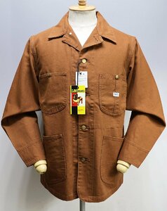 Lee DUNGAREES (リー ダンガリーズ) LOCO JACKET / ダック ロコジャケット LT0659-168 未使用品 ブラウン size S / カバーオール