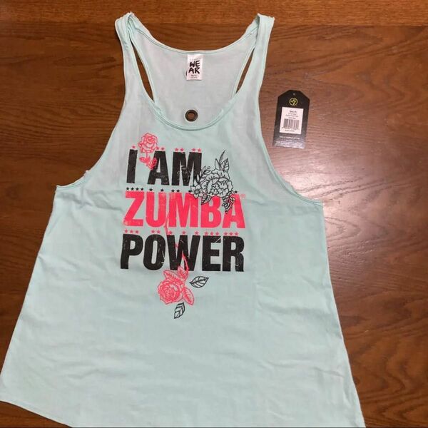 値下げ不可　美品　正規品 ズンバ ZUMBA ウェア　ピンク　タンクトップ　S