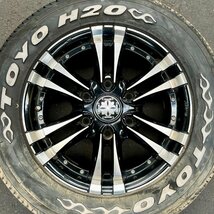 タイヤ付き社外ホイール1本　HEARTS FANG 16(ハーツ ファング)　16×6 1/2J　+38　139.7　6穴　215/65R16C 109/107R_画像2