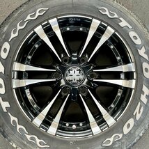 タイヤ付き社外ホイール1本　HEARTS FANG 16(ハーツ ファング)　16×6 1/2J　+38　139.7　6穴　215/65R16C 109/107R_画像2