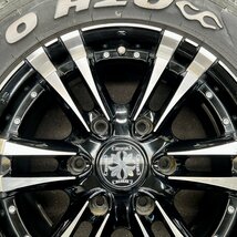 タイヤ付き社外ホイール1本　HEARTS FANG 16(ハーツ ファング)　16×6 1/2J　+38　139.7　6穴　215/65R16C 109/107R_画像3