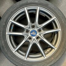 タイヤ付き社外ホイール4本セット　weds LEONIS NAVIA 01(ウェッズ レオニス ナヴィア)　17×7J　+55　114.3　5穴　215/50R17_画像3