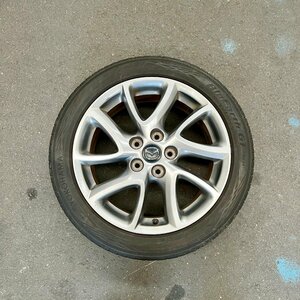 タイヤ付き純正ホイール1本　プレマシー　CWEFW　9965 55 7070　ハイグロス　17×7J　+52.5　114.3　5穴　205/50R17